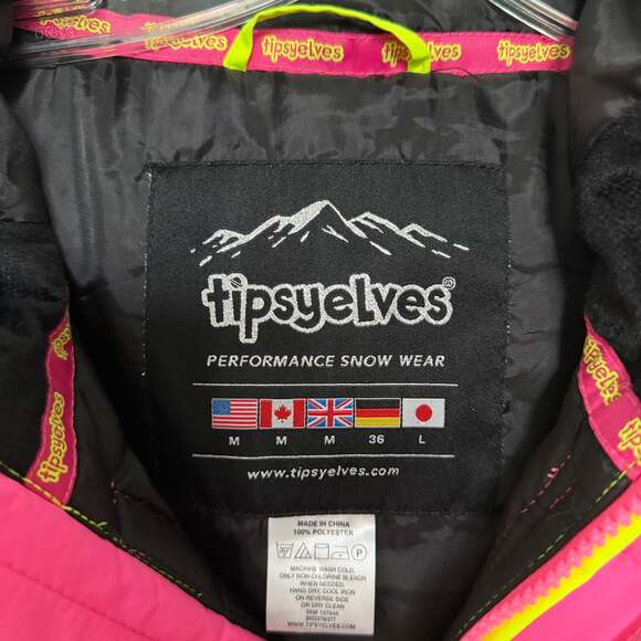 Tipsy Elves Women's Powder Blaster Neon Yellow Ski Suit - Picture 7 of 7